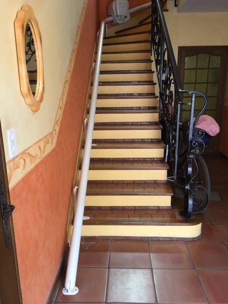 escaliers 1/4 tournant pour personnes agées a aix en provence